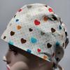 Gorro de Quirófano Gorro de Doctora Algodón Puro Estampado Gorro de Quirófano Estomatología Botón de Presión Palabra UCI Gorro de Enfermera