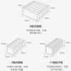 Caja de Almacenamiento para Ropa Interior con Compartimentos para Calcetines, Cajón tipo Organizador para Ropa del Hogar, Caja de Almacenamiento para Ropa Interior en el Armario