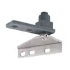 Cerrador Automático de Puerta Star Freezer Bisagra de Refrigerador Eje de Puerta con Resorte de Aleación de Zinc Accesorios de Posicionamiento de Bisagra