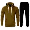. Novo Top Masculino Liso para Fitness ao Ar Livre, Lazer, Esportes, Suéter Pulôver Conjunto de Tops Masculinos