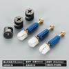 Conector engrosado tres en uno, tornillo, tuerca, excéntrico, placa de cajón de armario, conjunto de escritorio, accesorios de fijación