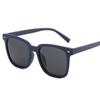 Gafas de sol cuadradas de montura grande para hombre, lentes de sol polarizadas de moda, especiales para conductores, 2024