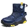 Botas de Nieve para Niñas 2026 Invierno Nuevo Modelo Zapatos Grandes de Algodón para Niños con Forro de Felpa, Botas Cálidas y Engrosadas Venta al por Mayor para Niños