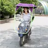 Protección solar y para la lluvia personalizada Refugio de lluvia para coche a batería Refugio de lluvia para vehículo eléctrico Refugio de lluvia para triciclo Parasol para motocicleta