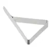 Clip para mantel de acero inoxidable, clip triangular para mantel, mantel para comedor exterior, clip fijador antideslizante para el hogar, artículos de tocador diarios para la cocina