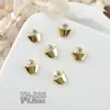 Acessórios de Unha Artística Zircônia Festivos Brilhantes para Ano Novo, Lingote Trazedor de Sorte Saco de Dinheiro, Cabaça de Luxo com Diamantes Decorações de Unha Atacado
