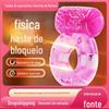 Mistério ji borboleta amor anel de bloqueio dos homens brinquedos sexuais marido e mulher compartilhar vibrador dos homens masturbador 1200/box