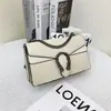 Bolso de Cadena para Mujer a la Moda Bolso Cruzado de Hombro Único Bolso Cuadrado Pequeño 2023 Nuevo Bolso Cuadrado Pequeño con Tapa de Doble Compartimento Bolso con Patrón de Cocodrilo para Mujer