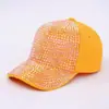 Gorra de Béisbol de Diamantes para Mujer Transfronteriza Moda Retro Protector Solar de Viaje Gorra Totalmente de Diamantes Sombrero Protector Solar para Viajes al Aire Libre