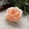 Manualidades de Cabezas de Flor de Rosa Glaseada, Flores Artificiales, Flores Falsas, Plantas Verdes al por Mayor, Decoración de Bodas, Estilo Ins, Transfronterizo