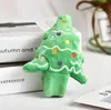 Oso Santa de Liquen Círculo de Palmadas Lindo Terciopelo Infantil Pulsera Luminosa Círculo de Palmadas Navideño Regalo