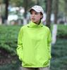 Roupa com Capuz Dobrável e Gola Alta para Proteção Solar, Nova Moda Outono/Inverno para Exterior, Jaqueta Simples de Manga Longa para Homens e Mulheres