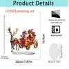 Venda Direta Transfronteiriça Standee de Acrílico de Natal Carrossel do Papai Noel Enfeite de Fada Festival Decorações de Mesa