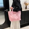Bolso Tote Transfronterizo 2025 Nuevo Bolso Satchel de Alta Gama Papel Dupont Exterior Playa Repelente al Agua Gran Capacidad Bolso para Viajar
