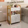 Carro de Belleza, Carro Especial para Salón de Belleza, Carro para Instrumento de Burbujas Pequeño, Almacenamiento Móvil, Carro para Herramientas de Peluquería y Manicura