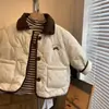 Chamarras Acolchadas de Algodón para Niños Estilo Coreano Casual Nuevo Estilo Estilo Bebé Chamarras Cálidas Acolchadas de Algodón para Niños y Niñas en Invierno, Otoño e Invierno