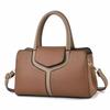 Bolsa de mão de alta qualidade, bolsa de ombro casual, nova bolsa transversal com estampa de lichia, grande capacidade, bolsa feminina