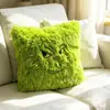 Funda de almohada de peluche de calabaza de Halloween transfronteriza para sala de estar, decoración de fiesta de Navidad, cojín de sofá, almohada de dormitorio