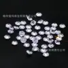 Fábrica de la Ciudad de Wuzhou Personalizado Fondo Puntiagudo Hexagonal Circonita Blanca Tamaño 4.5*4.5mm Estrella Hexagonal con Calidad Estable