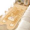 Alfombra para el hogar con forma especial, Alfombra de piso para el dormitorio junto a la cama, Alfombra sencilla de lujo ligero, Alfombra de área grande, Alfombra de cachemira para el dormitorio, Alfombra para el lado de la cama