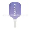 Raquete de pickleball de fábrica, material de fibra de vidro, superfície com padrão de impressão colorida em favo de mel, design, esportes internos e externos, raquete de pickleball