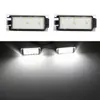 Adecuado para Renault Renault luz de matrícula Clio Laguna Espace Megane Luz de matrícula LED