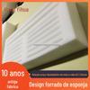 Estampagem de uma peça de esponja Embalagem de revestimento Estampagem a quente de uma peça de esponja de formato especial Design de suporte interno Personalização