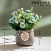 Plantas Verdes Simuladas, Árbol del Dinero de Lujo Accesible y Elegante, Adornos de Decoración para Sala de Estar Interior, Plantas Artificiales en Maceta, Paisajismo, Flores Artificiales, Plantas Biónicas