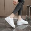 [Personalizado] Qr999 Nuevos Zapatos Blancos Primavera Verano 2024 Transpirables Casuales Suela Gruesa Zapatillas con Altura Deportivos Zapatos de Mujer