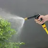 Novo Modelo da Fábrica Original: Bico de Latão Galvanizado com Haste Longa Espessa, Pistola de Água Multifuncional de Alta Pressão para Jardim e Casa, para Regar Flores e Lavar Carros
