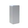 Caja de Almacenamiento Rectangular de Hojalata Mate, Caja para Papelería, Caja para Té con Esquinas Redondeadas, Sin Hebilla, Estilo Nórdico Simple, En Stock