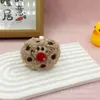 Bolsas de Peluche Rellenas de Algodón Accesorios de Animales Cabeza de Winnie the Pooh Pato Rosa Adorno Accesorios para el Cabello Accesorios para Ropa Muñeca de Lazo