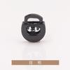 Oval plana monocular único furo metal elástico prensa puxar corda fivela elástico ajuste fivela sino mola fivela T5013