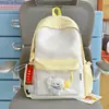 Mochila Nueva Modelo Estilo Japonés de Alto Valor Fresca Dulce Linda de Estrella para Estudiantes de Secundaria y Preparatoria Mochila Ligera de Viaje
