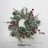 Decorações de Natal, Frutas Artificiais, Decoração de Casa, Suporte de Vela, Guirlanda, Arranjo de Mesa, Anel de Vela de Natal