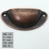 Manija de botiquín de medicina china concha manija de cajón antigua manija semicircular de montaje exterior manija retro china minimalista moderno