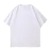Ropa de Grupo para Verano Logo Personalizado Camiseta de Manga Corta de Algodón Puro Holgada de Marca de Moda Hombro Caído Camiseta Grande Personalizada para Hombres y Mujeres