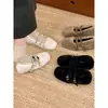 Primer Encuentro Zapatos de Piel Suave Estilo Francés Mary Jane Temporada Otoño/Invierno 2026 Nuevos Bailarinas Exquisitos para Mujer