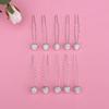 [18 Piezas] Accesorios para Peinado Recogido Nupcial Horquilla Inserto para Cabello Clip en Forma de U Pasador Popular Peluquería Horquilla Maquillaje Cabello Trenzado