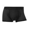Ropa interior para hombre, bóxer de seda de hielo que no deja marcas, de malla, fino, corto, transpirable, de verano, con cuatro esquinas