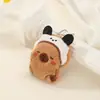Nuevo Lindo Capibara Cobaya Peluche Juguete Llavero Colgante de Bolsa Accesorios para Ropa