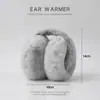 Orejeras Calientes, Protectores de Oído de Invierno, Orejeras Plegables de Felpa Antihielo, Calentadores de Orejas Lindos, Engrosados para el Invierno