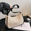 Bolso de Hombro Tejido de Moda para Mujer 2025 Verano Nuevo Bolso de Mano de Moda Bolso de Hombro Elegante para Moda de Playa