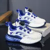 Zapatos para Niños Zapatos Deportivos para Niños 2026 Primavera/Otoño Nuevos Zapatos para Correr Estilo Verano Malla Botón Niños Transpirables Zapatos de Malla Simple
