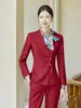 Traje Core Dream Redondo Otoño Ajustado Negocio traje Moda Femenina Elegante Recepción de Hotel Joyería Ropa de Trabajo