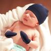Conjunto de Gorro y Manoplas para Bebé Gorro para Recién Nacidos para Niños Niñas Gorro de Algodón para Bebés
