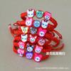 Pulsera de cuerda de cinco colores para el Festival del Bote del Dragón, cabello, Niños, Bebé, Pulsera de núcleo de melocotón azul melocotón, Joyería de cuerda roja para año de nacimiento de hombres y mujeres, Regalo