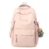 Nueva Mochila Escolar Ligera de Nylon para Estudiantes, Mochila Grande de Secundaria para Niñas, Mochila de Clase Multicapa, Mochila de Ocio para Exteriores