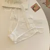 Calcinhas Sexy com Tiras Cruzadas para Mulheres, Cintura Baixa, Quente, Transparentes, Calcinhas Respiráveis com Renda Doce e Delicada para Mulheres