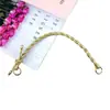 Correa de Hombro para Bolso Tejido DIY para Mujer, Correa de Hombro Única, Asa de Bolso de Mano, Cuerda Trenzada de Doble Hilo, Correa de Muñeca con Nudo Retorcido